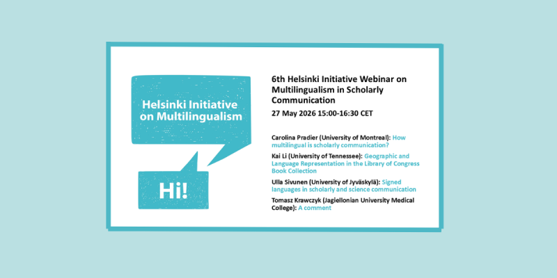 Logo, speakers and presentation titles 