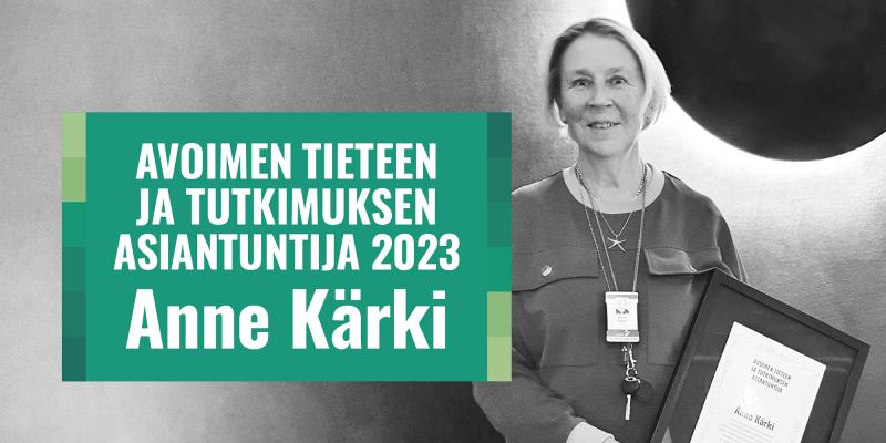 Anne Kärki. 