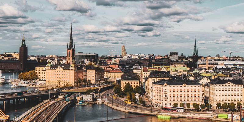 Panoraamakuva Tukholmassssta