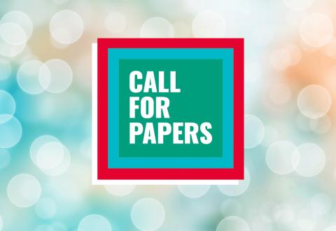 Illustration, with text: Call for Papers. 
