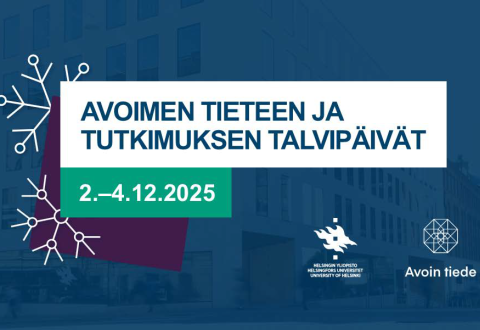 Teksti: Avoimen tieteen ja tutkimuksen talvipäivät 2025.